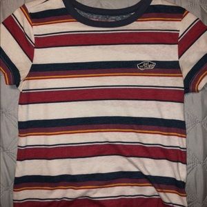 striped vans top
